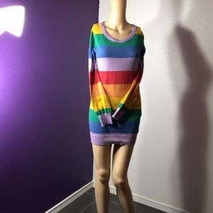 Rainbow 🌈 sweater dress